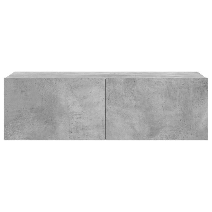 Tv Cabinet Concrete Grey 100X30X30 Cm Engineered Wood Nboanp