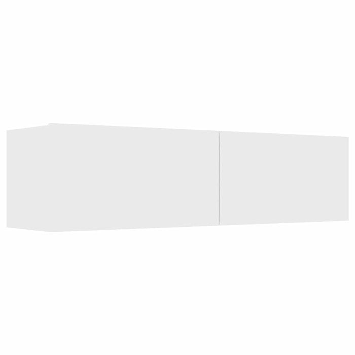 Tv Cabinet White 120X30X30 Cm Engineered Wood Nboakb