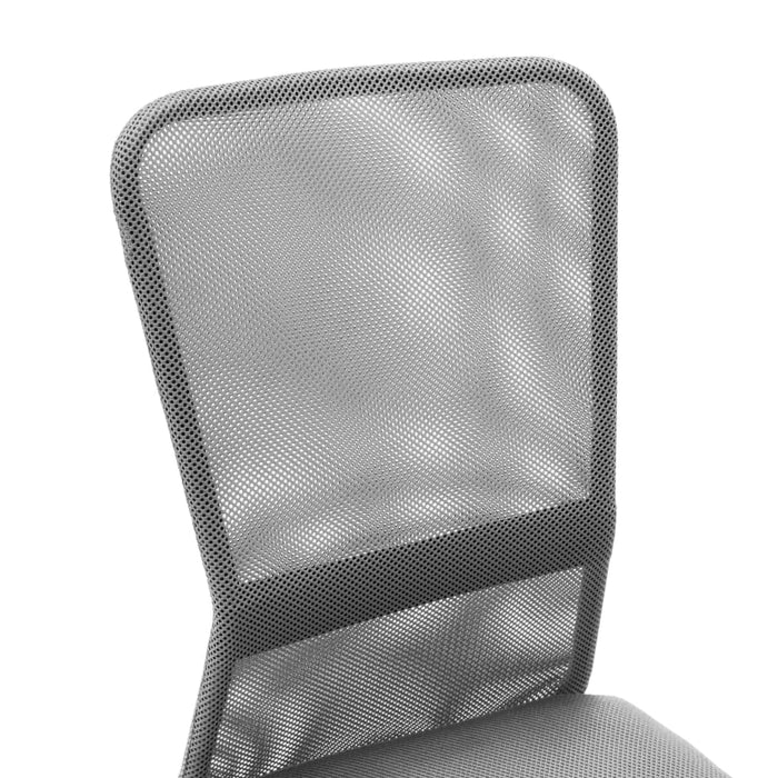 Office Chair Grey 44X52X100 Cm Mesh Fabric Xnkpop