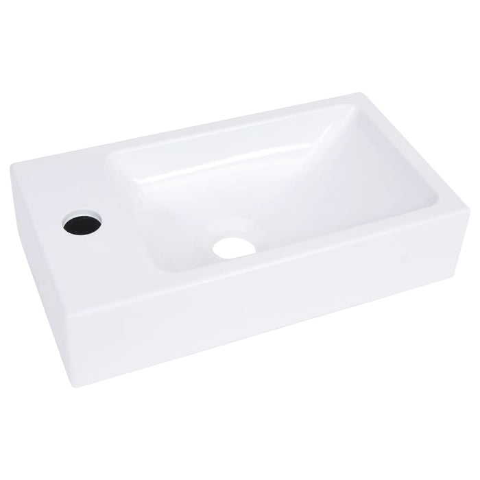 Wash Basin 400X220X90 Mm Smc White Oalpot