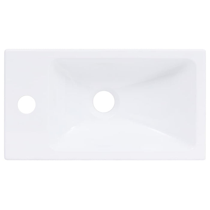 Wash Basin 400X220X90 Mm Smc White Oalpot