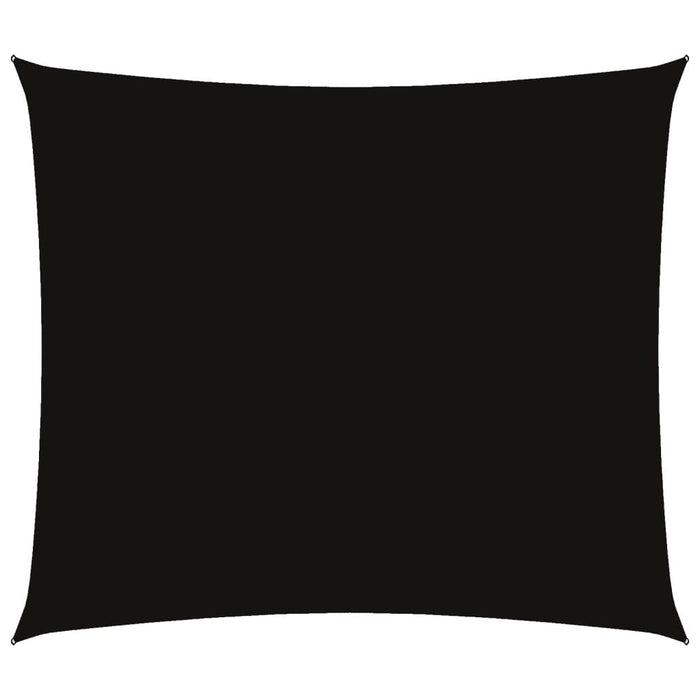 Sunshade Sail Oxford Fabric Rectangular 2X2.5 M Black Otpiak