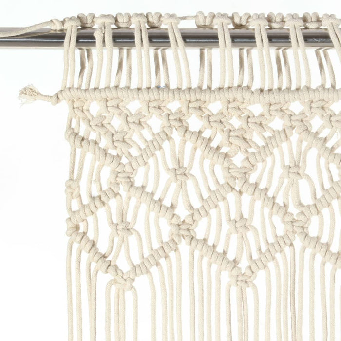 Macrame Curtain 140X240 Cm Cotton Txtkip