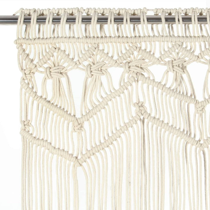 Macrame Curtain 140X240 Cm Cotton Txtkil