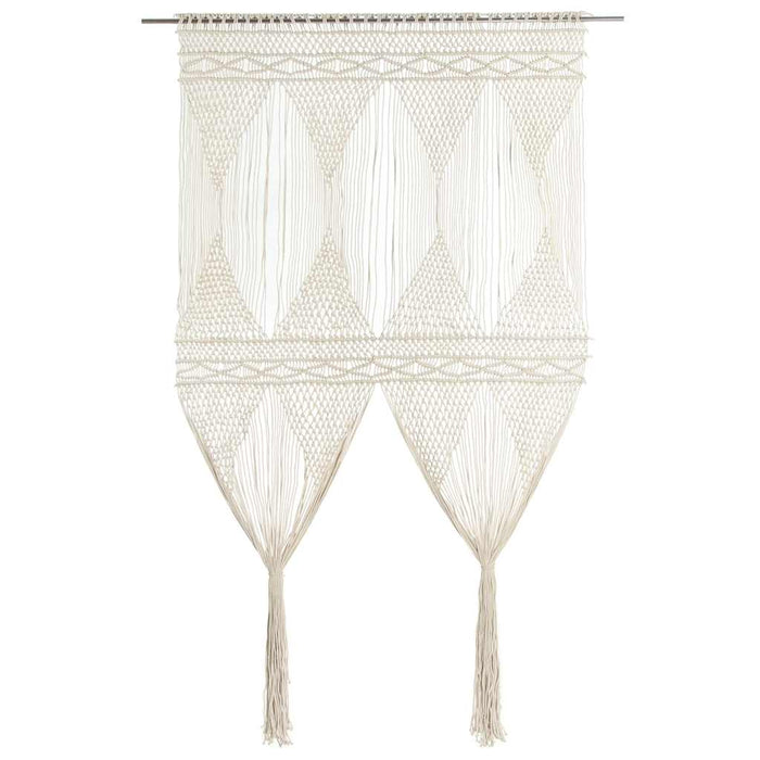 Macrame Curtain 140X240 Cm Cotton Txtkin
