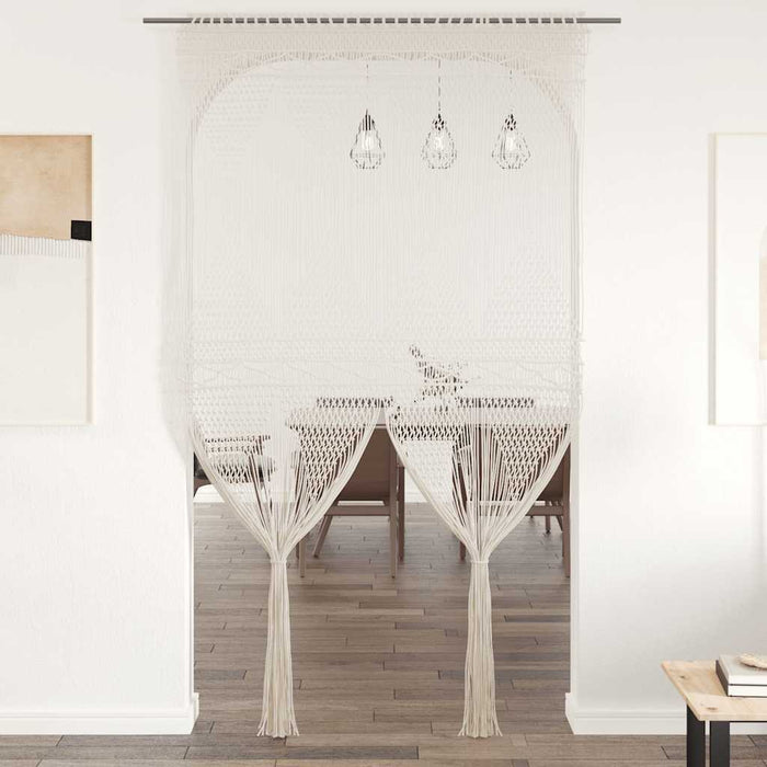 Macrame Curtain 140X240 Cm Cotton Txtkin