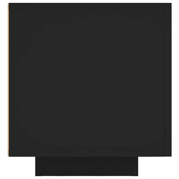 Tv Cabinet With Led Lights Black 160X35X40 Cm Nbaaxn