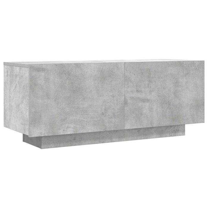 Tv Cabinet Concrete Grey 100X35X40 Cm Engineered Wood Nbaaab