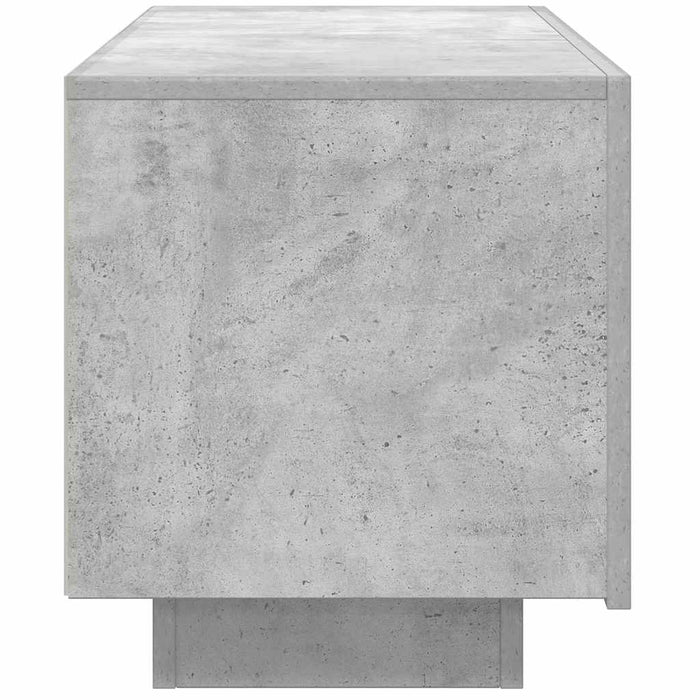 Tv Cabinet Concrete Grey 100X35X40 Cm Engineered Wood Nbaaab