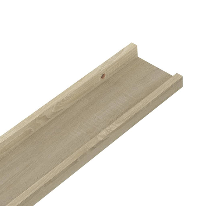 Wall Shelves 2 Pcs Sonoma Oak 40X9X3 Cm Txllik