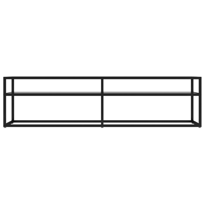 Tv Cabinet Transparent 160X40X40.5 Cm Tempered Glass Ttoion