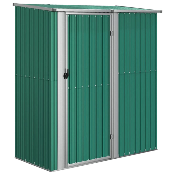 Garden Shed Green 180.5X97X209.5 Cm Galvanised Steel Opbkbt
