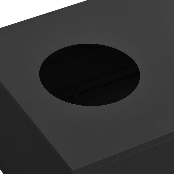 Office Flower Box Anthracite 90X40X23 Cm Steel Ttlaxn