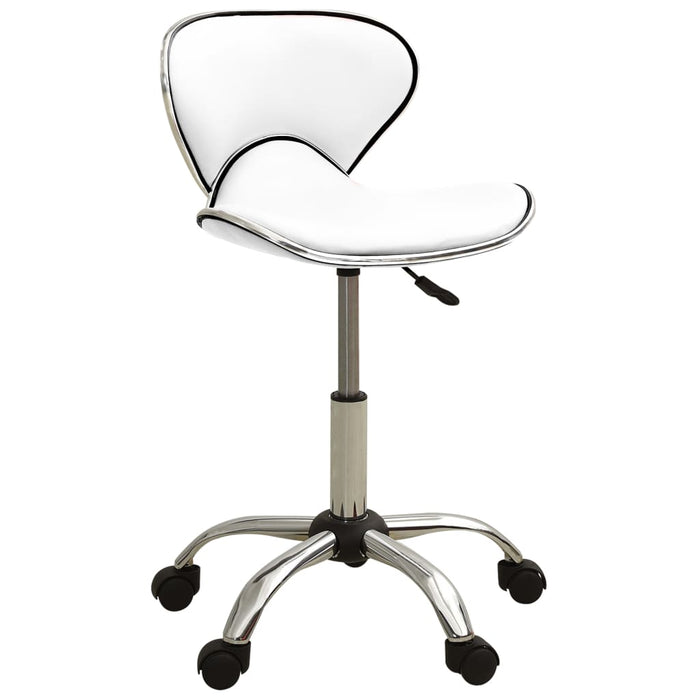 Office Chair White Faux Leather Tbnnlxp