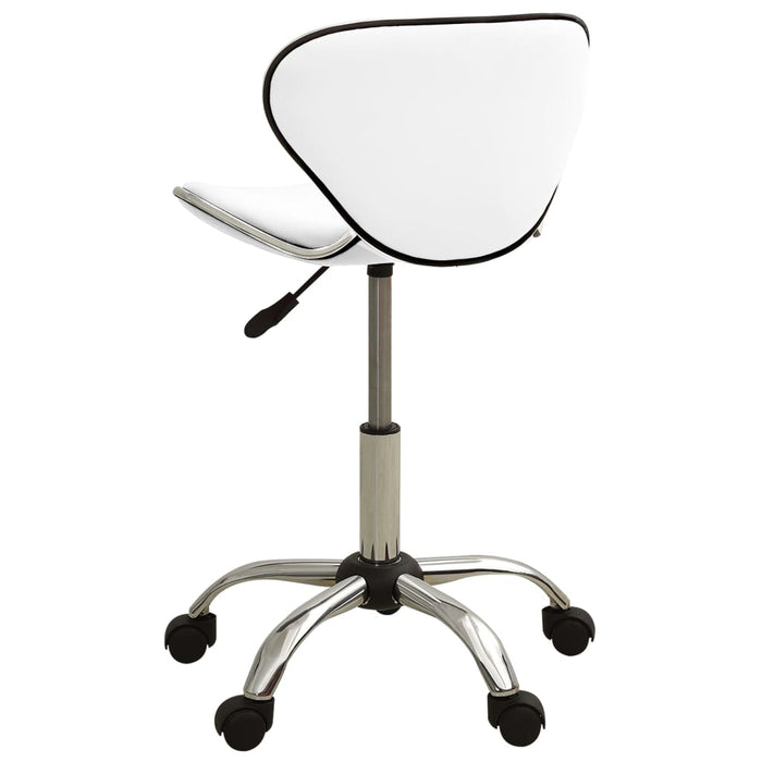 Office Chair White Faux Leather Tbnnlxp