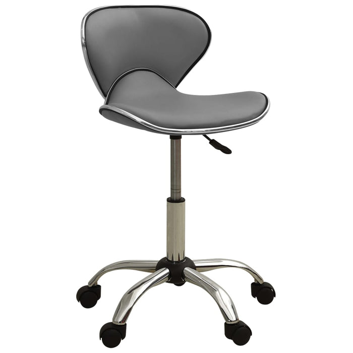 Office Chair Grey Faux Leather Tbnnltb
