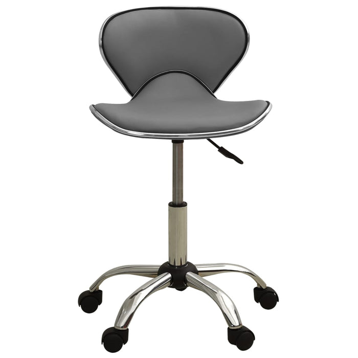 Office Chair Grey Faux Leather Tbnnltb