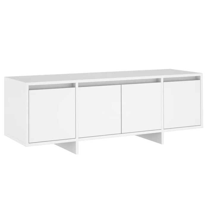 Tv Cabinet White 120X30X40.5 Cm Engineered Wood Nbkpip