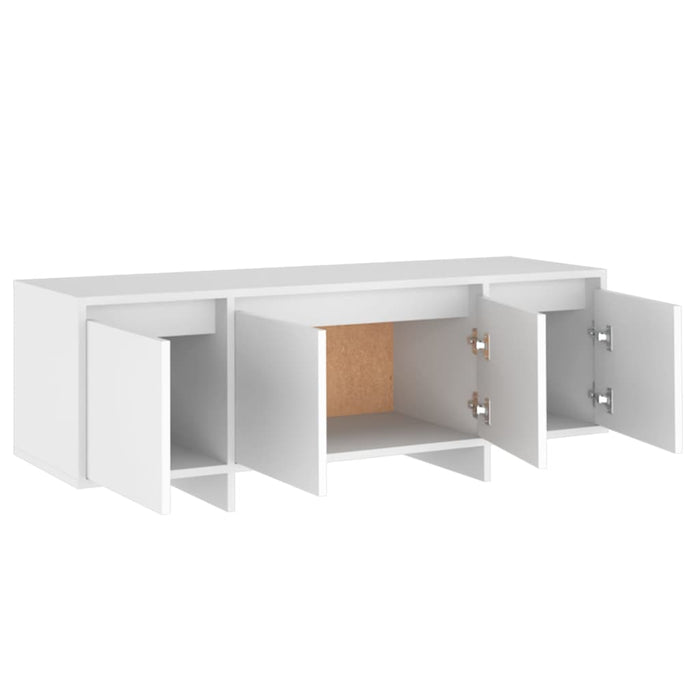 Tv Cabinet White 120X30X40.5 Cm Engineered Wood Nbkpip