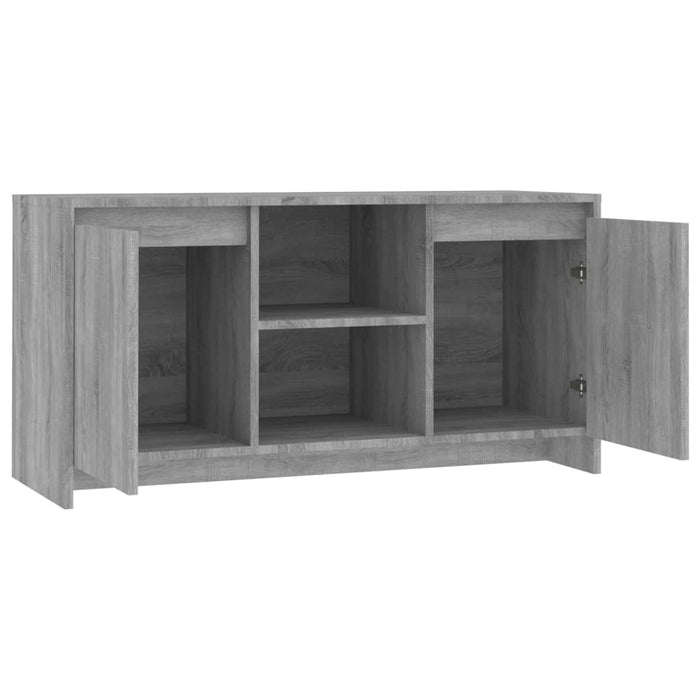 Tv Cabinet Grey Sonoma 102X37.5X52.5 Cm Engineered Wood Notbxo