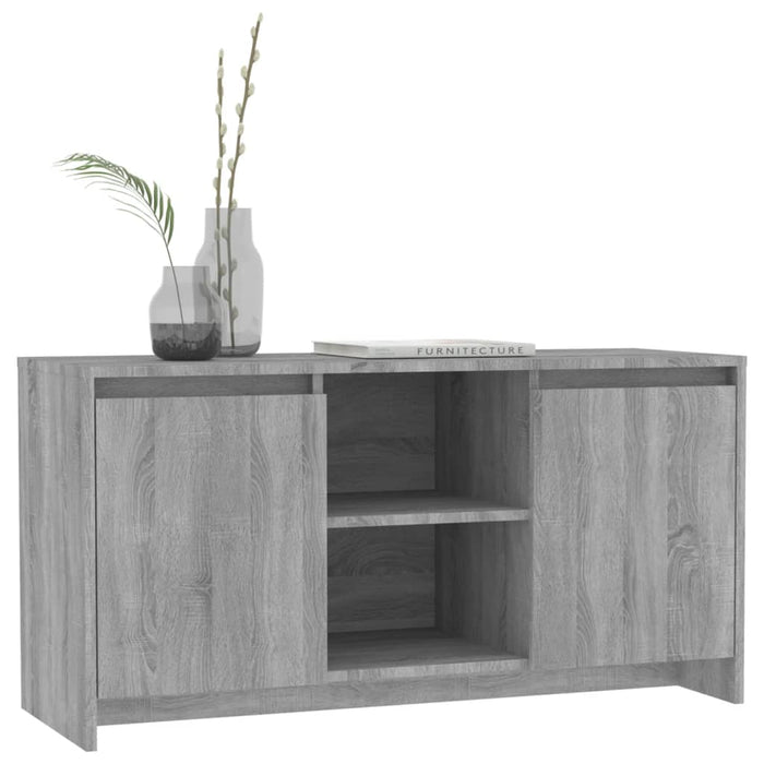 Tv Cabinet Grey Sonoma 102X37.5X52.5 Cm Engineered Wood Notbxo