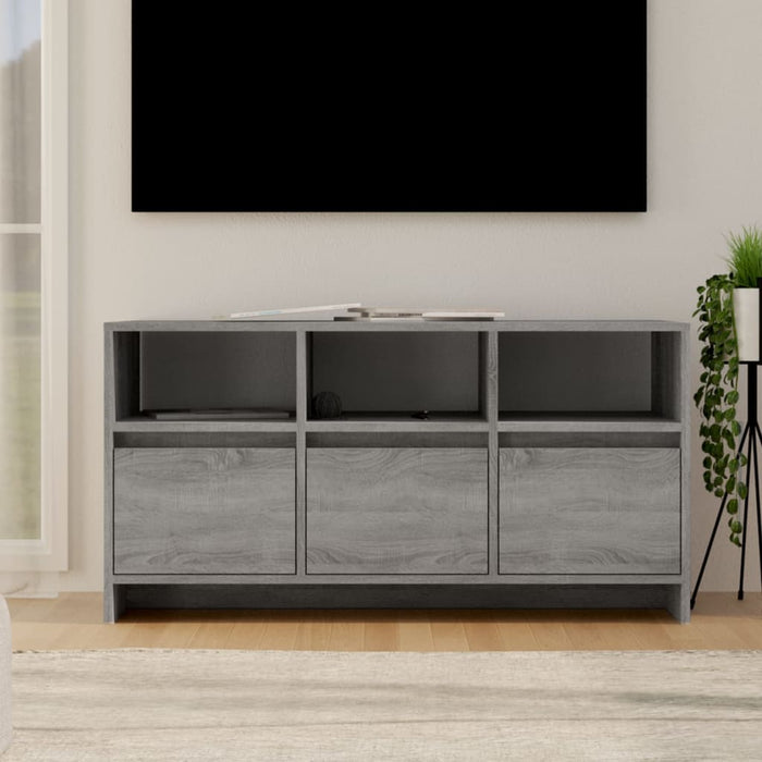 Tv Cabinet Grey Sonoma 102X37.5X52.5 Cm Engineered Wood Notbxa