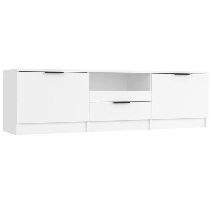 Tv Cabinet White 140X35X40 Cm Engineered Wood Nooaan