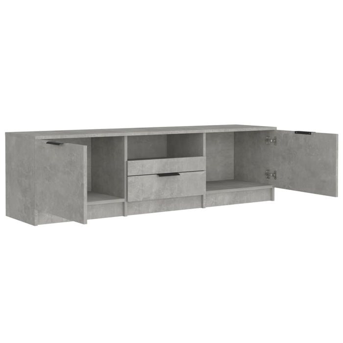 Tv Cabinet Concrete Grey 140X35X40 Cm Engineered Wood Nooapx
