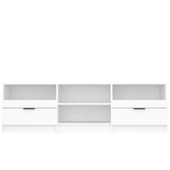 Tv Cabinet White 150X33.5X45 Cm Engineered Wood Nooapi