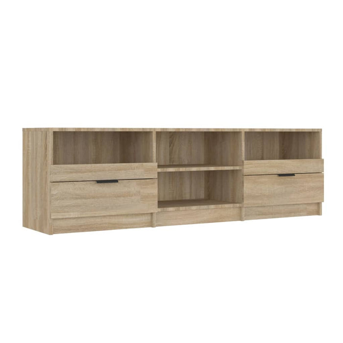 Tv Cabinet Sonoma Oak 150X33.5X45 Cm Engineered Wood Nooalb