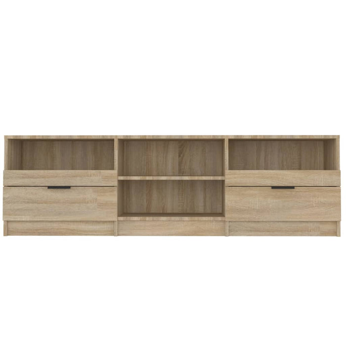 Tv Cabinet Sonoma Oak 150X33.5X45 Cm Engineered Wood Nooalb
