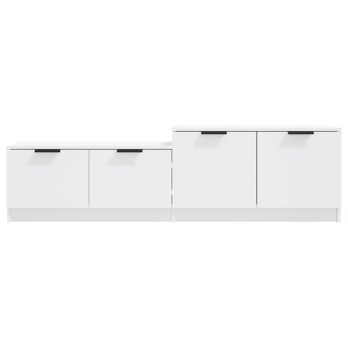 Tv Cabinet White 158.5X36X45 Cm Engineered Wood Nooana