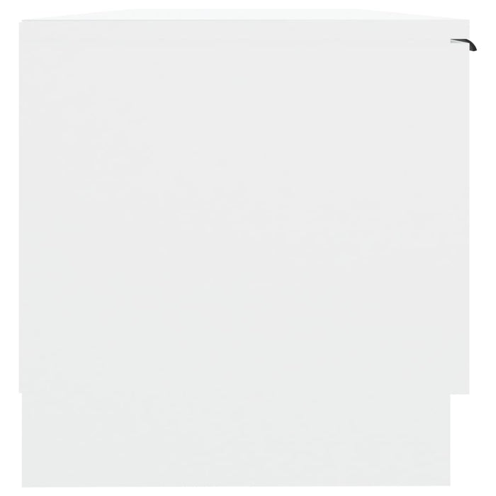 Tv Cabinet White 102X35X36.5 Cm Engineered Wood Noopoo