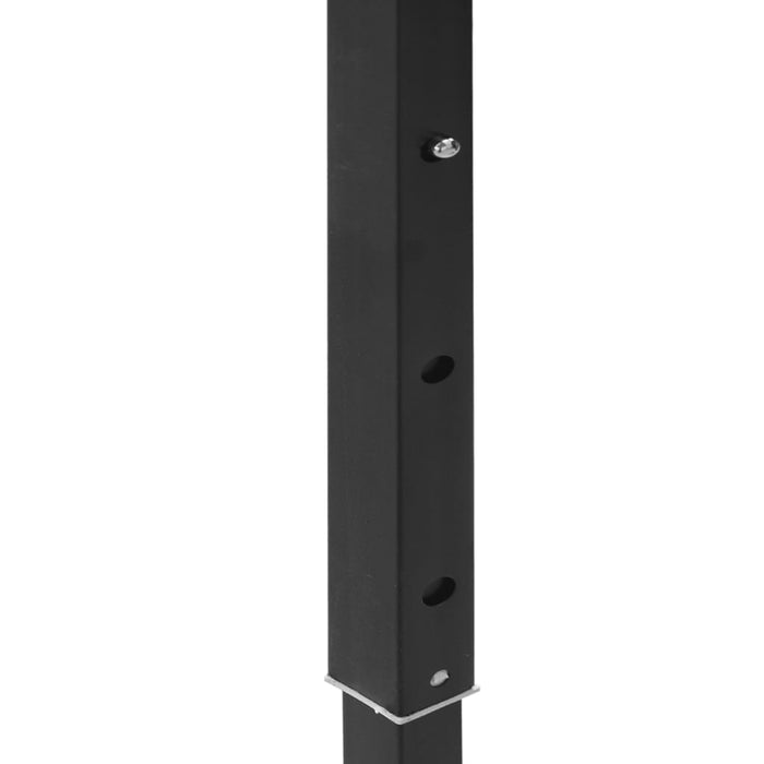 Folding Party Tent With Sidewalls Black 3X6 M Ktpal