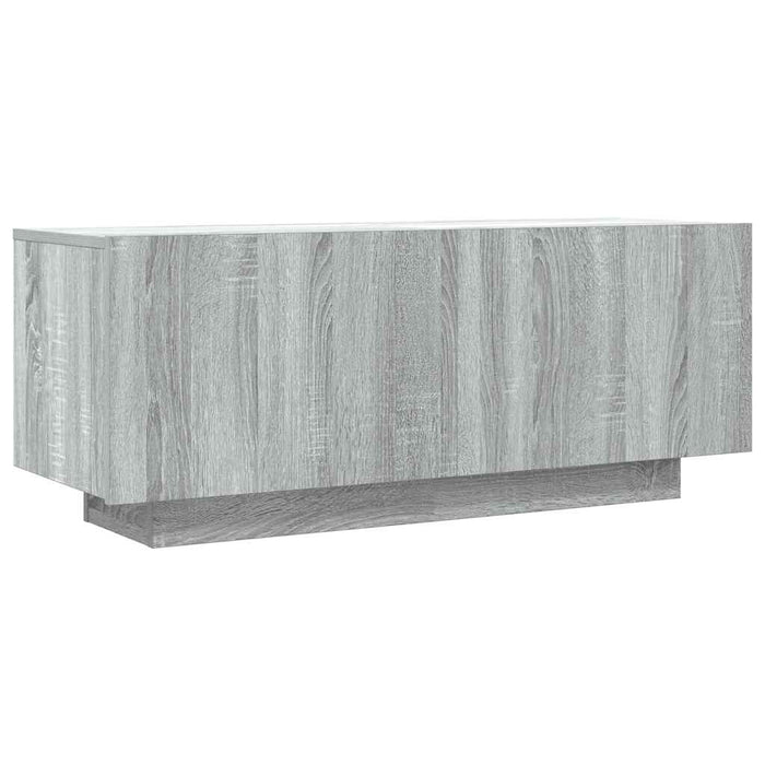 Tv Cabinet Grey Sonoma 100X35X40 Cm Engineered Wood Nopion