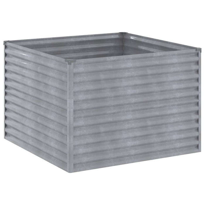 Garden Raised Bed 100X100X69 Cm Corten Steel Opxbbx