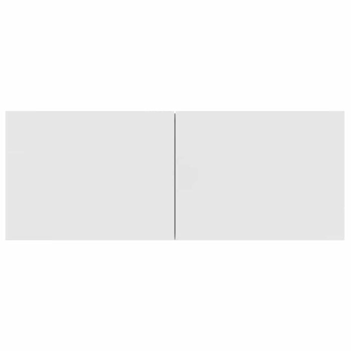 Tv Cabinets 2 Pcs White 80X30X30 Cm Engineered Wood Nbaptp