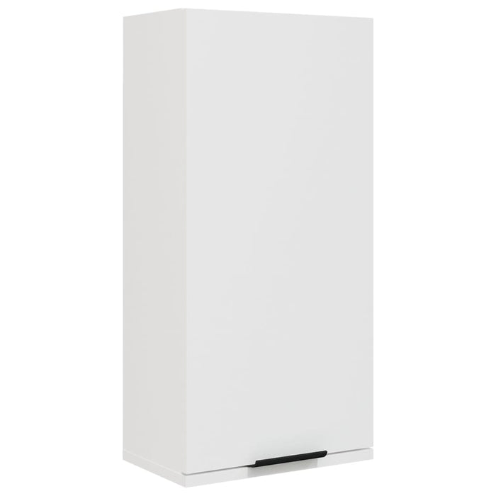 Wall-Mounted Bathroom Cabinet White 32X20X67 Cm Nooxkp