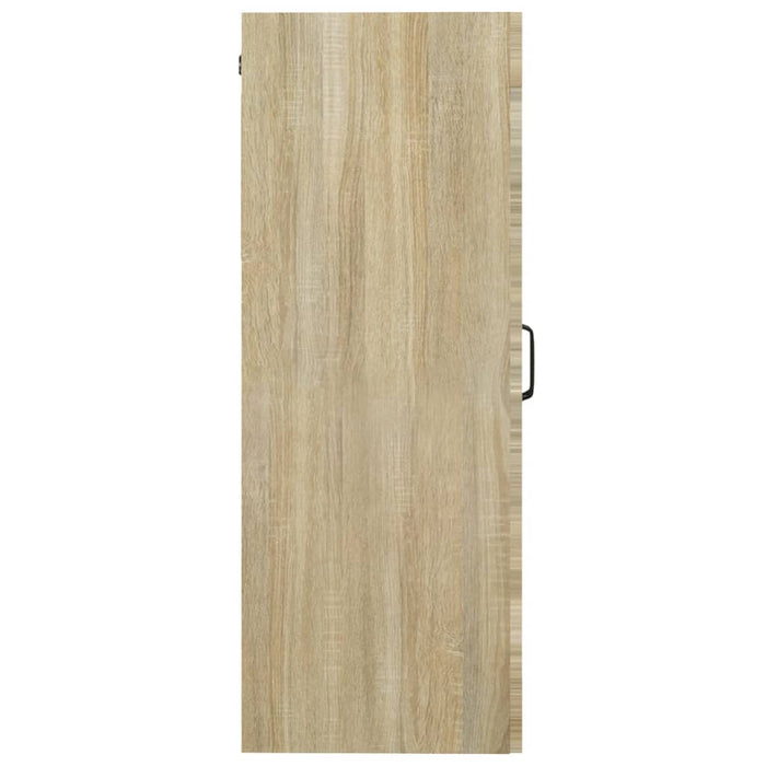 Hanging Wall Cabinet Sonoma Oak 69.5X34X90 Cm Noxxnn