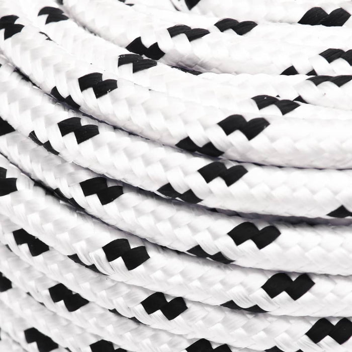 Work Rope White 10 Mm 100 M Polyester Opxiit