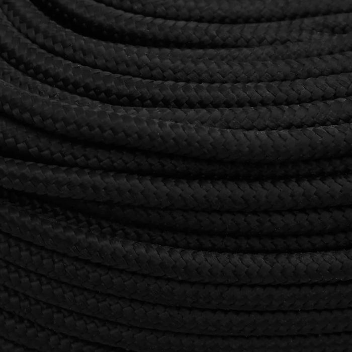 Work Rope Black 6 Mm 50 M Polyester Opxnot
