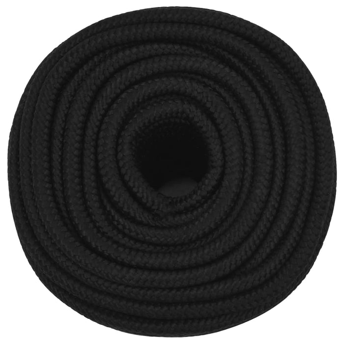 Work Rope Black 12 Mm 100 M Polyester Opxnxn