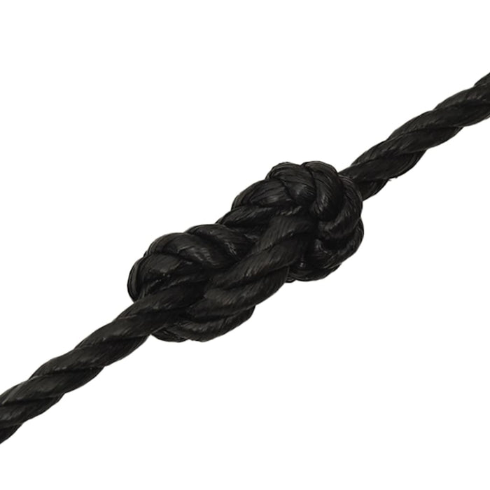 Work Rope Black 10 Mm 50 M Polypropylene Optbox