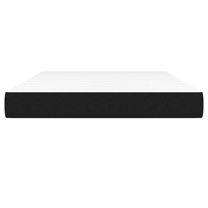 Double Size Pocket Spring Bed Mattress Black 137X190X20 Cm Fabric Tainix