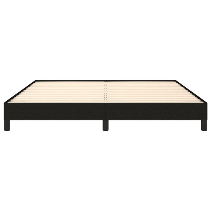 Queen Size Bed Frame Without Mattress Black 152X203 Cm Fabric Talilt