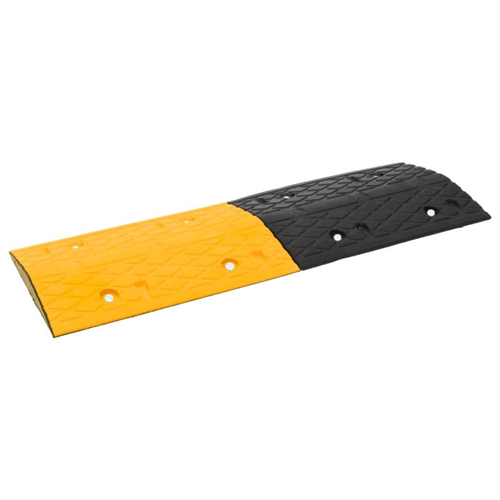 Speed Hump Yellow&Black 97X32.5X4 Cm Rubber Optobl