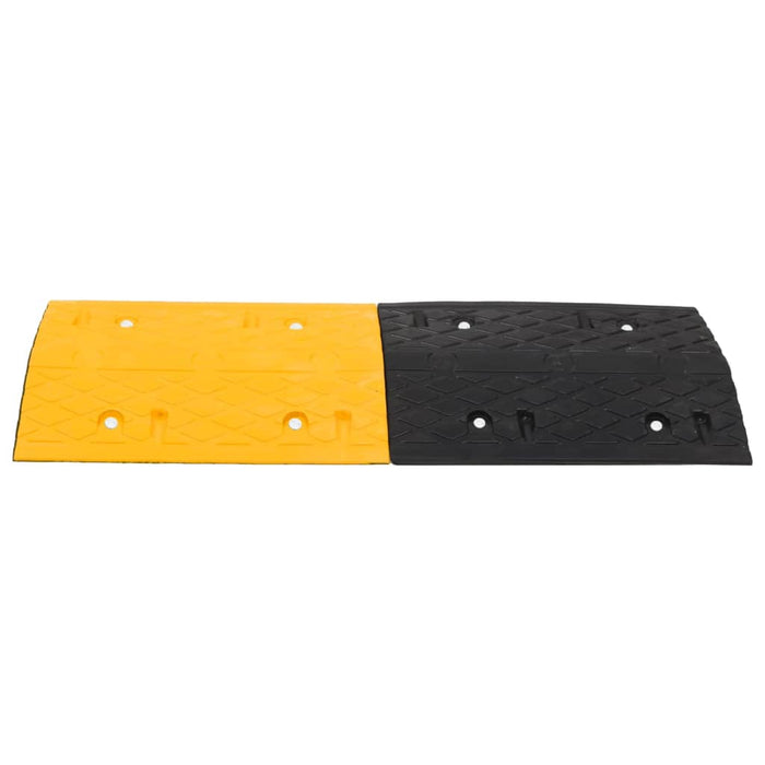 Speed Hump Yellow&Black 97X32.5X4 Cm Rubber Optobl