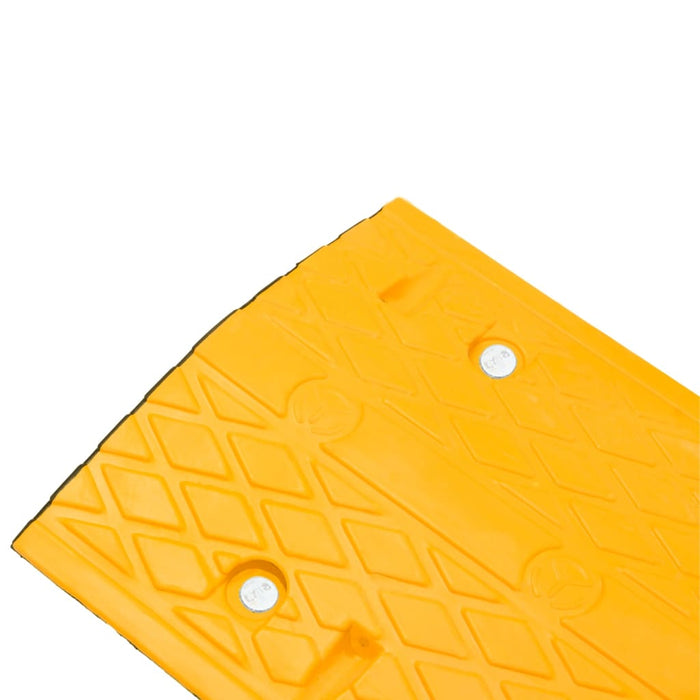 Speed Hump Yellow&Black 97X32.5X4 Cm Rubber Optobl