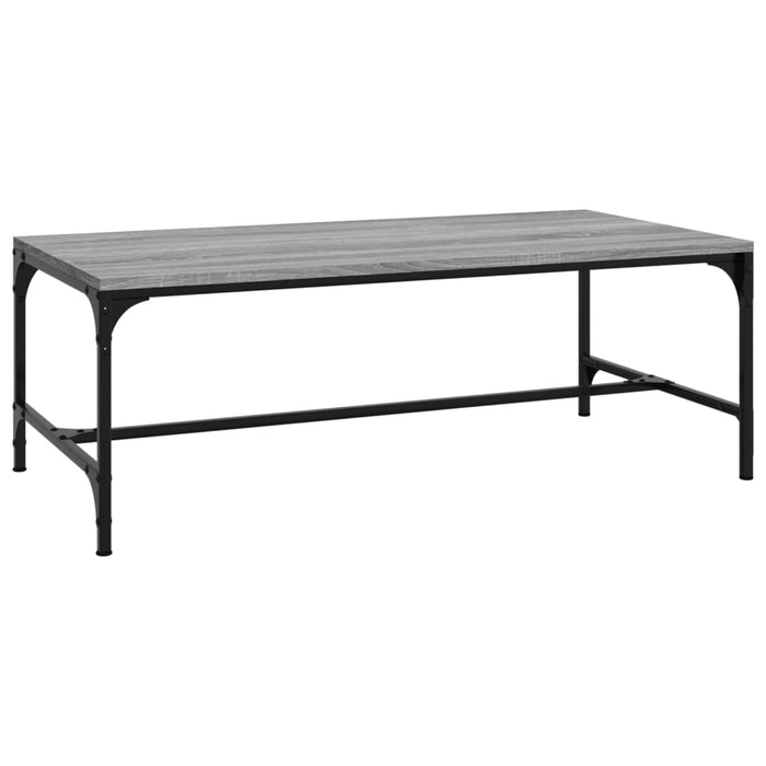 Coffee Table Grey Sonoma 100X50X35 Cm Engineered Wood Noktkb