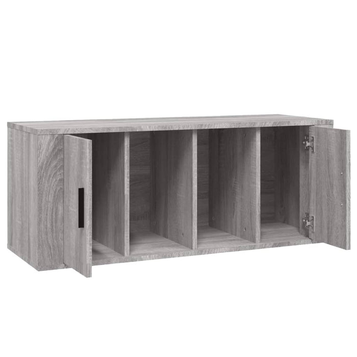 Tv Cabinet Grey Sonoma 100X35X40 Cm Engineered Wood Nolnbl